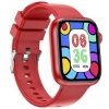 Smartwatch Forever IGo Watch 3 JW-500/ Notificaciones/ Frecuencia Cardíaca/ Rojo