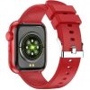 Smartwatch Forever IGo Watch 3 JW-500/ Notificaciones/ Frecuencia Cardíaca/ Rojo
