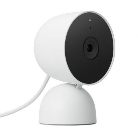 Cámara de Videovigilancia Google Nest Cam 2ª Generación GA01998-IT/ 135º/ Visión Nocturna/ Control desde APP