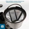 Cafetera de Goteo Grunkel Caf-Naroma/ 12 Tazas/ Negra