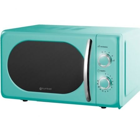 Microondas Grunkel Vintage MW-20AZUL/ 700W/ Capacidad 20L/ Verde
