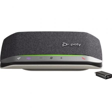 Altavoz Portátil para Conferencias Poly Sync 20+ para Microsoft Teams/ USB-Bluetooth/ Negro