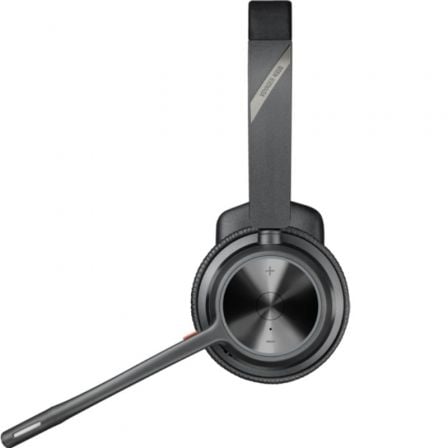 Auricular Inalámbrico Poly Voyager 4310 + Adaptador BT700 + Base de Carga/ con Micrófono/ Bluetooth/ Negro