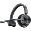 Auricular Inalámbrico Poly Voyager 4310 + Adaptador BT700 + Base de Carga/ con Micrófono/ Bluetooth/ Negro