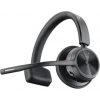 Auricular Inalámbrico Poly Voyager 4310-M para Microsoft Teams + Adaptador BT700 + Base de Carga/ con Micrófono/ Bluetooth/ Negro