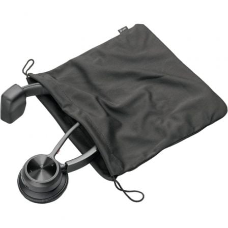Auricular Inalámbrico Poly Voyager 4310-M para Microsoft Teams + Adaptador BT700 + Base de Carga/ con Micrófono/ Bluetooth/ Negro