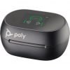 Auriculares Bluetooth Poly Voyager Free 60+ UC M con estuche de carga + Adaptador BT700/ Autonomía 10h/ Negros