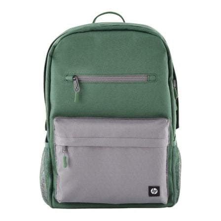 Mochila HP 7J595AA Campus para Portátiles hasta 15.6"/ Verde y Gris