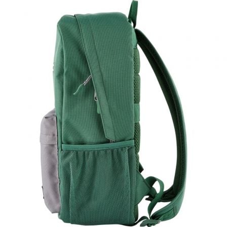 Mochila HP 7J595AA Campus para Portátiles hasta 15.6"/ Verde y Gris
