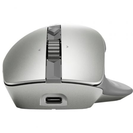 Ratón Inalámbrico por Bluetooth HP 930 Creator/ Batería recargable/ Hasta 4000 DPI/ Plateado