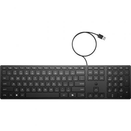 Teclado HP 320K/ Negro