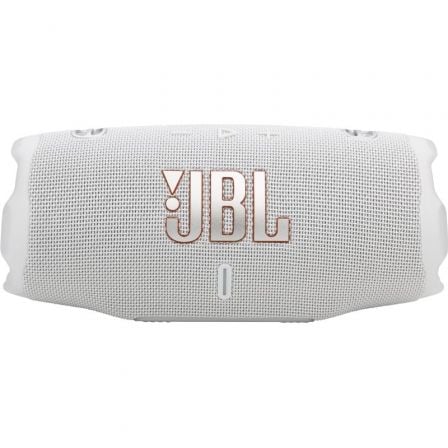 Altavoz con Bluetooth JBL Charge 6/ 45W/ 1.0/ Blanco