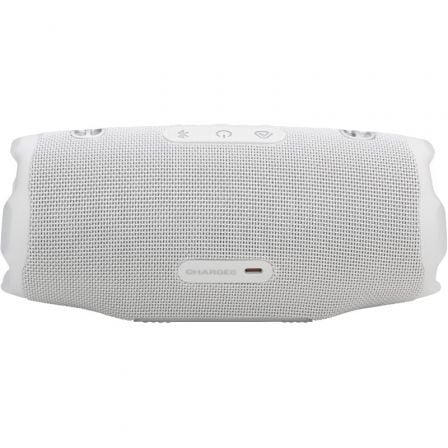 Altavoz con Bluetooth JBL Charge 6/ 45W/ 1.0/ Blanco