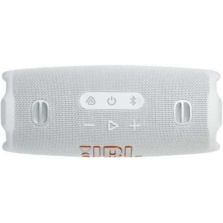 Altavoz con Bluetooth JBL Charge 6/ 45W/ 1.0/ Blanco