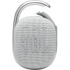 Altavoz con Bluetooth JBL Clip 4/ 5W/ 1.0/ Blanco