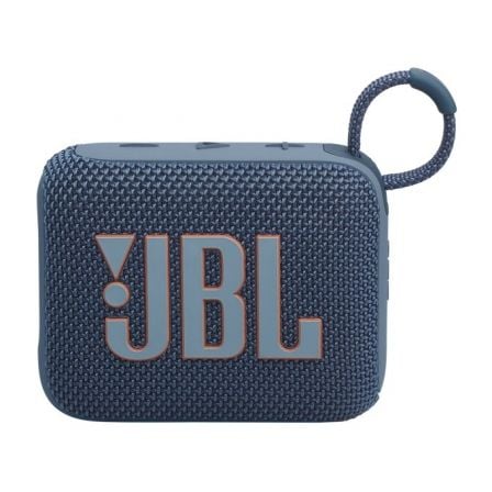 Altavoz con Bluetooth JBL GO 4/ 4.2W/ 1.0/ Azul