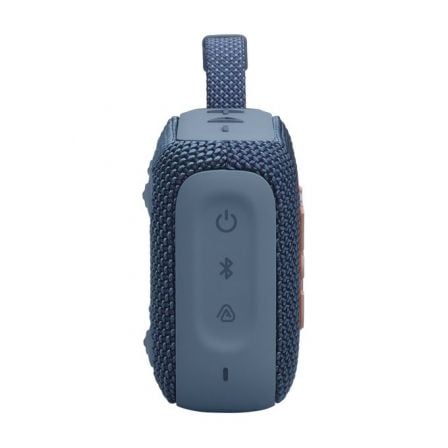 Altavoz con Bluetooth JBL GO 4/ 4.2W/ 1.0/ Azul