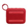 Altavoz con Bluetooth JBL GO 4/ 4.2W/ 1.0/ Rojo