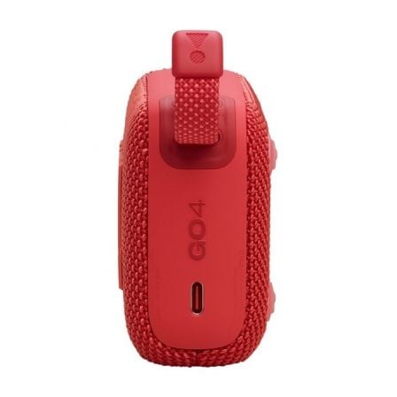 Altavoz con Bluetooth JBL GO 4/ 4.2W/ 1.0/ Rojo