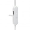 Auriculares Inalámbricos Intrauditivos JBL Tune 125BT/ con Micrófono/ Bluetooth/ Blancos
