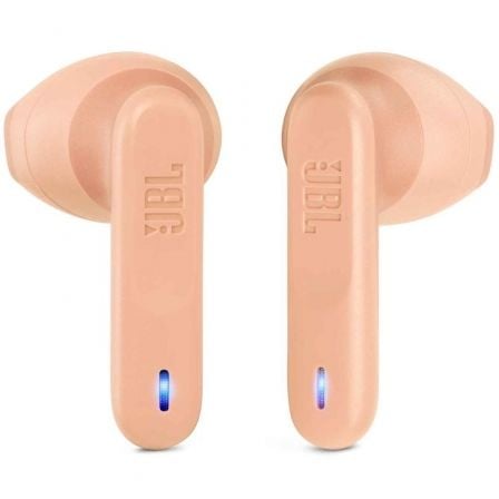 Auriculares Bluetooth JBL Vibe Flex con estuche de carga/ Autonomía 8h/ Beige