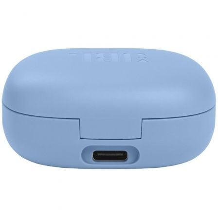 Auriculares Bluetooth JBL Wave Flex con estuche de carga/ Autonomía 8h/ Azules