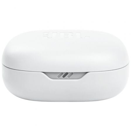 Auriculares Bluetooth JBL Wave Flex con estuche de carga/ Autonomía 8h/ Blancos
