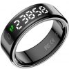 Anillo Inteligente Leotec Kör Mau Smart Ring Talla 8/ Ø18.3mm/ Notificaciones/ Frecuencia Cardíaca/ Negro