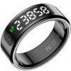 Anillo Inteligente Leotec Kör Mau Smart Ring Talla 10/ Ø20mm/ Notificaciones/ Frecuencia Cardíaca/ Negro