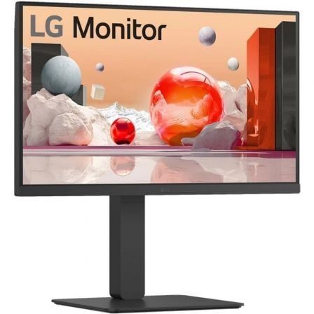 Monitor Profesional LG 24BA750-B 23.8"/ Full HD/ Multimedia/ Negro