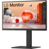 Monitor Profesional LG 24BA750-B 23.8"/ Full HD/ Multimedia/ Negro