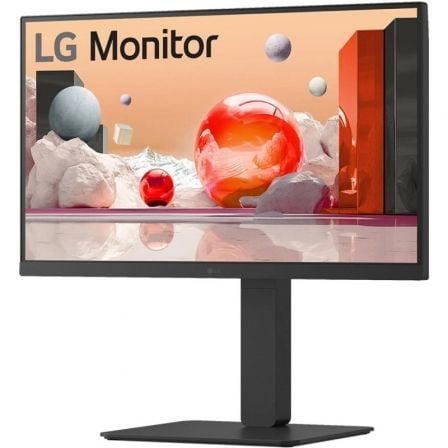 Monitor Profesional LG 24BA750-B 23.8"/ Full HD/ Multimedia/ Negro