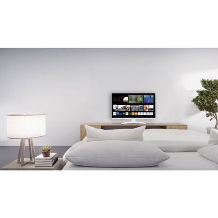 Monitor/Televisor LG 27TQ615S-WZ 27"/ Full HD/ Multimedia/ Smart TV/ Blanco