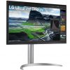 Monitor Profesional LG 27UQ850-W 27"/ 4K/ Multimedia/ Regulable en altura/ Plata