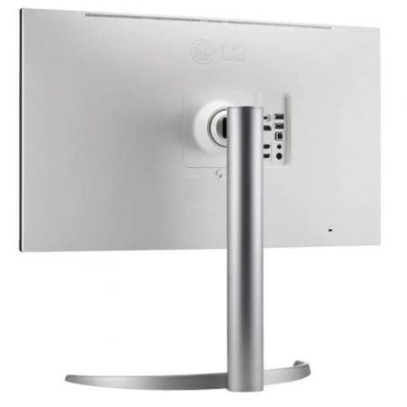 Monitor Profesional LG 27UQ850-W 27"/ 4K/ Multimedia/ Regulable en altura/ Plata