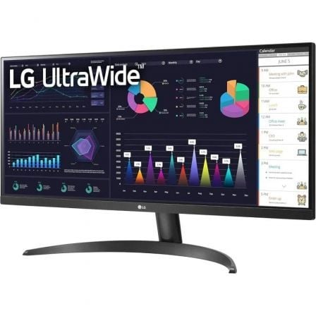 Monitor Profesional Ultrapanorámico LG 29WQ60A-B 29"/ WFHD/ Multimedia/ Negro
