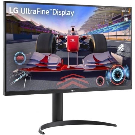 Monitor Profesional LG UltraFine 32UR550K-B 31.5"/ 4K/ Multimedia/ Regulable en altura/ Negro