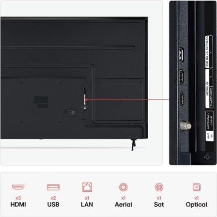 Televisor LG UHD 75UA75006LA 75"/ Ultra HD 4K/ Smart TV/ WiFi