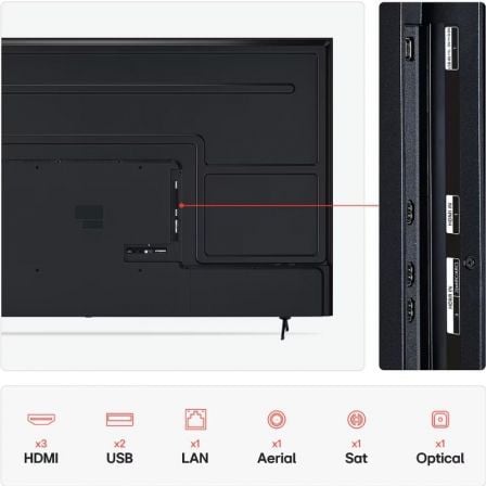 Televisor LG UHD 86UA75006LA 86"/ Ultra HD 4K/ Smart TV/ WiFi
