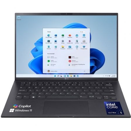 Portátil LG Gram 14Z90S-V.AP75B Intel Core Ultra 7-155H/ 16GB/ 512GB SSD/ 14"/ Win11 Pro