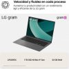 Portátil LG Gram 16Z90TL-G.AU88B Intel Core Ultra 7-258V/ 32GB/ 1TB SSD/ 16"/ Win11