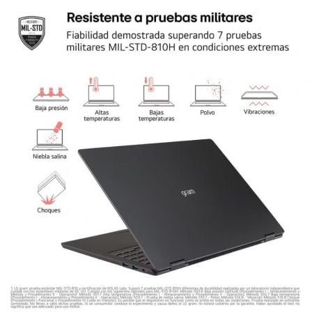 Portátil LG Gram 16Z90TS-G.AU99B Intel Core Ultra 9-288V/ 32GB/ 1TB SSD/ 16"/ Win11