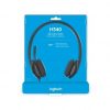 Auriculares Logitech H340/ con Micrófono/ USB/ Negros