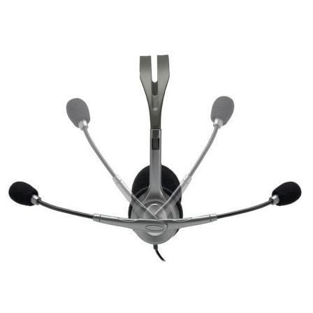 Auriculares Logitech H111/ con Micrófono/ Jack 3.5/ Negros