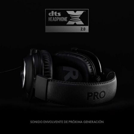 Auriculares Gaming con Micrófono Logitech G Pro X/ Jack 3.5/ USB/ Negros