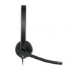 Auricular Logitech H570E/ con Micrófono/ USB/ Negro