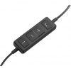Auricular Logitech H570E/ con Micrófono/ USB/ Negro