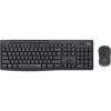Teclado y Ratón Inalámbricos Logitech Silent Touch MK295/ Grafito