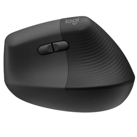 Ratón Vertical Inalámbrico por Bluetooth/ 2.4GHz Logitech Lift Vertical Ergonomic Mouse/ Hasta 4000 DPI/ Grafito