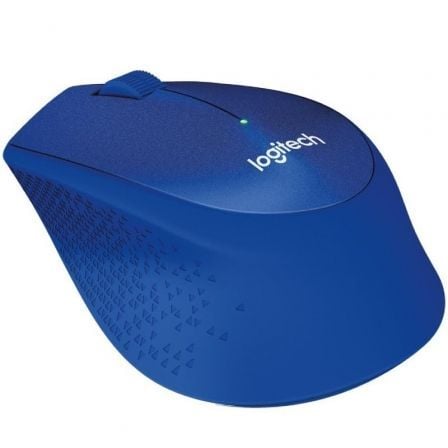 Ratón Inalámbrico Logitech M330 Silent Plus/ Hasta 1000 DPI/ Azul